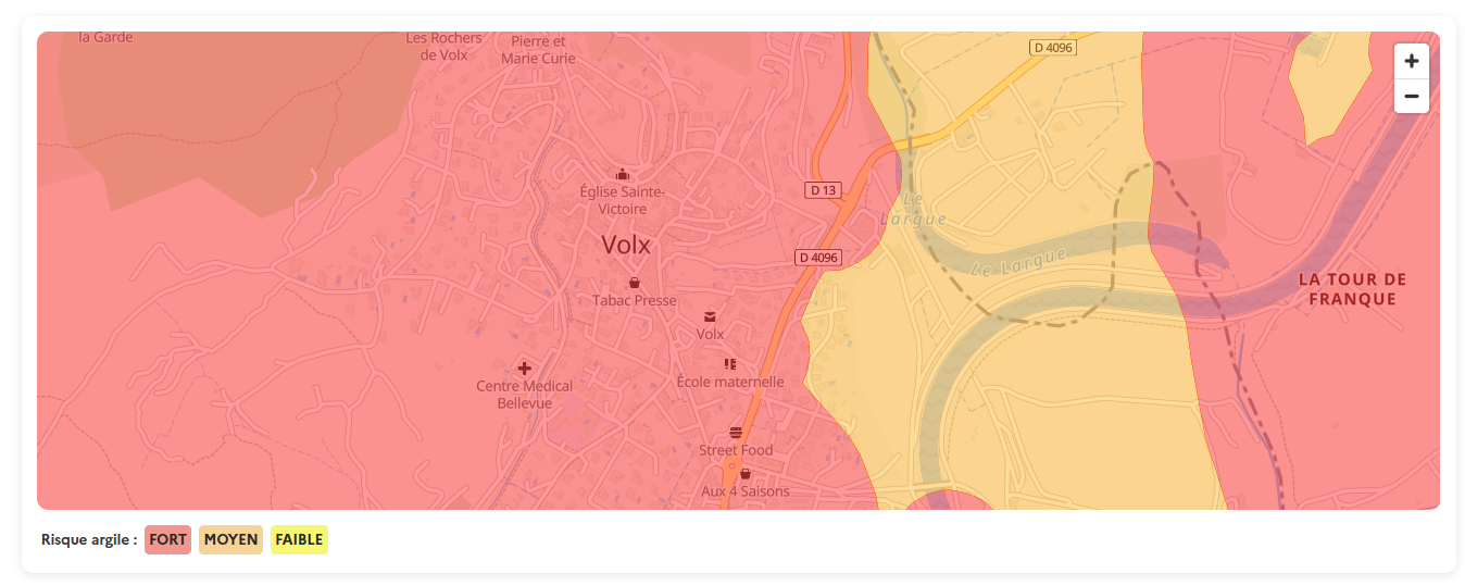 Maison individuelle à Volx exposée au RGA