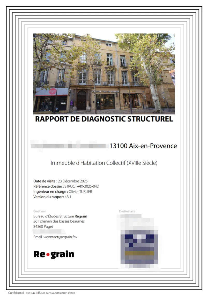 Rapport de diagnostic structurel